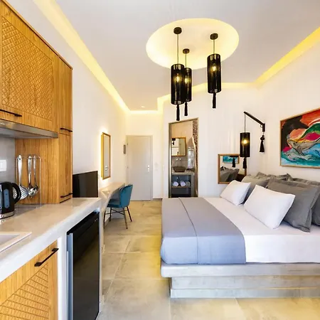 Eleftheria Lägenhetshotell Perivolos (Santorini)